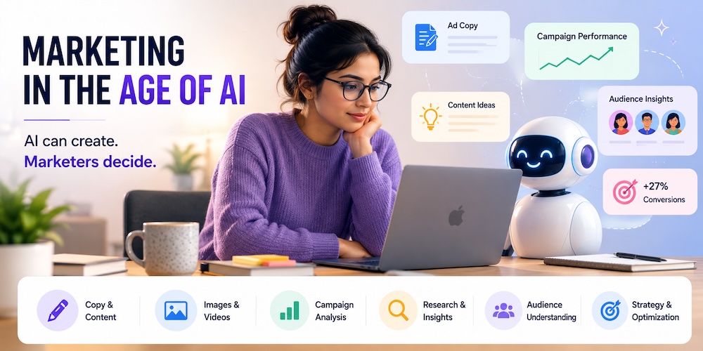 Marketing in the Age of AI: AI Creates. Marketers Decide